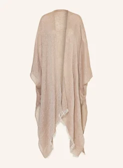 Leinenkaftan mit Glitzergarn