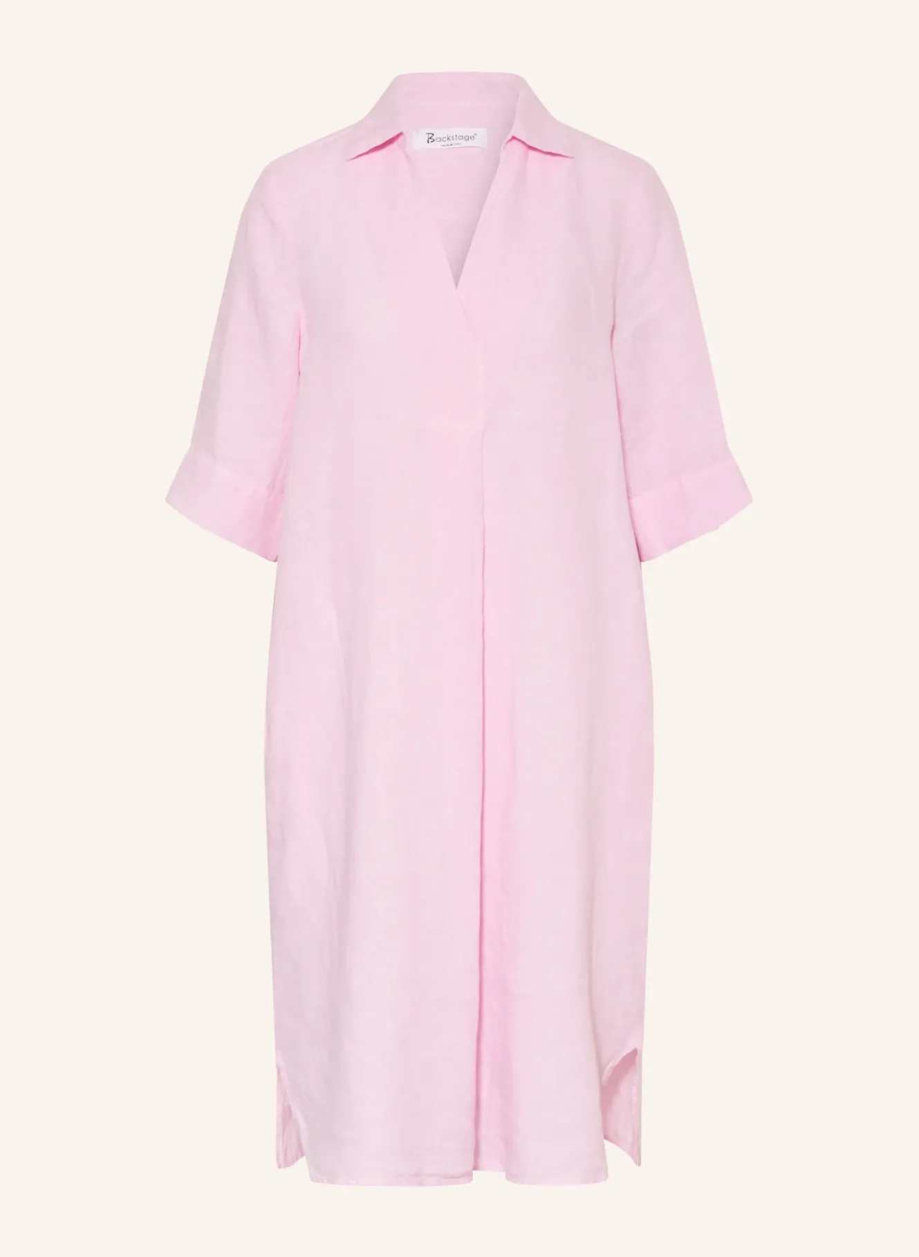 Leinenkleid ALBANO mit 3/4-Arm