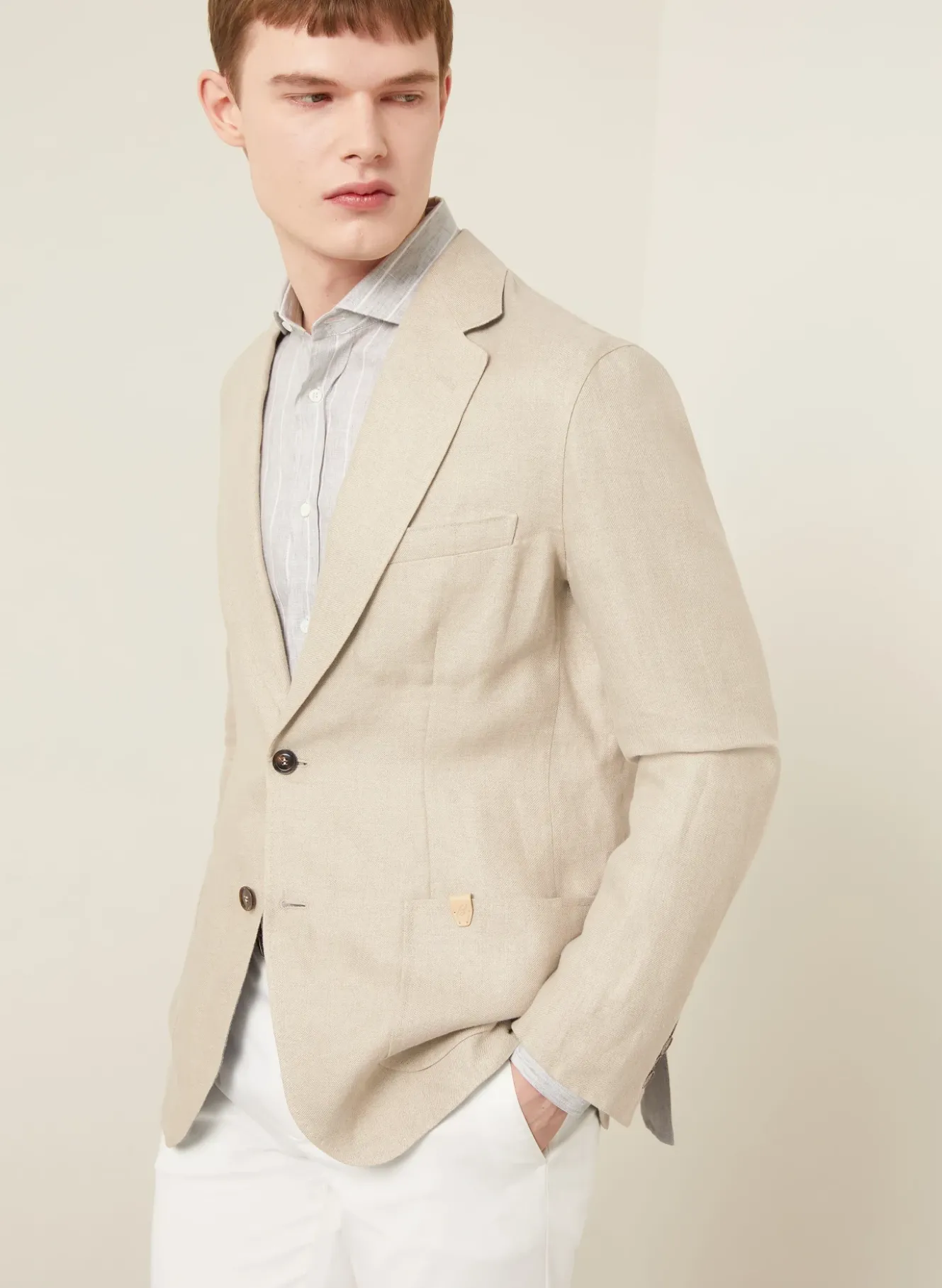 Leinensakko Regular Fit