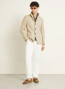 Leinensakko Slim Fit