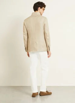 Leinensakko Slim Fit