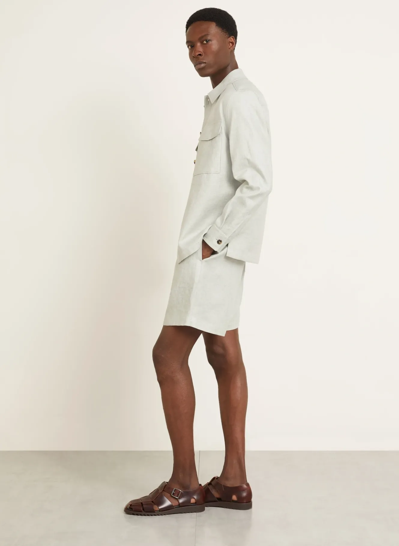 Leinenshorts