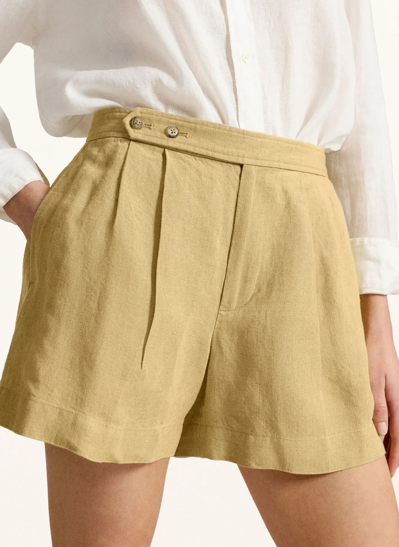 Leinenshorts