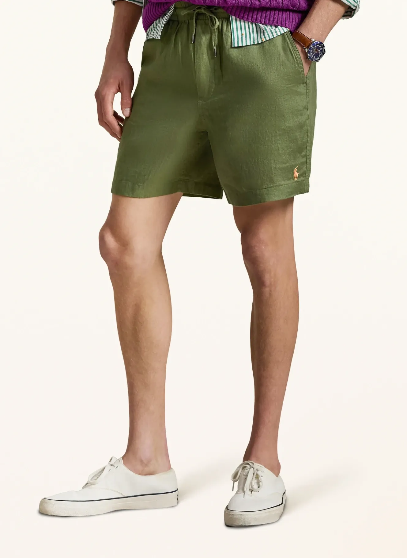 Leinenshorts
