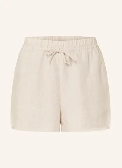 Leinenshorts im Jogging-Stil