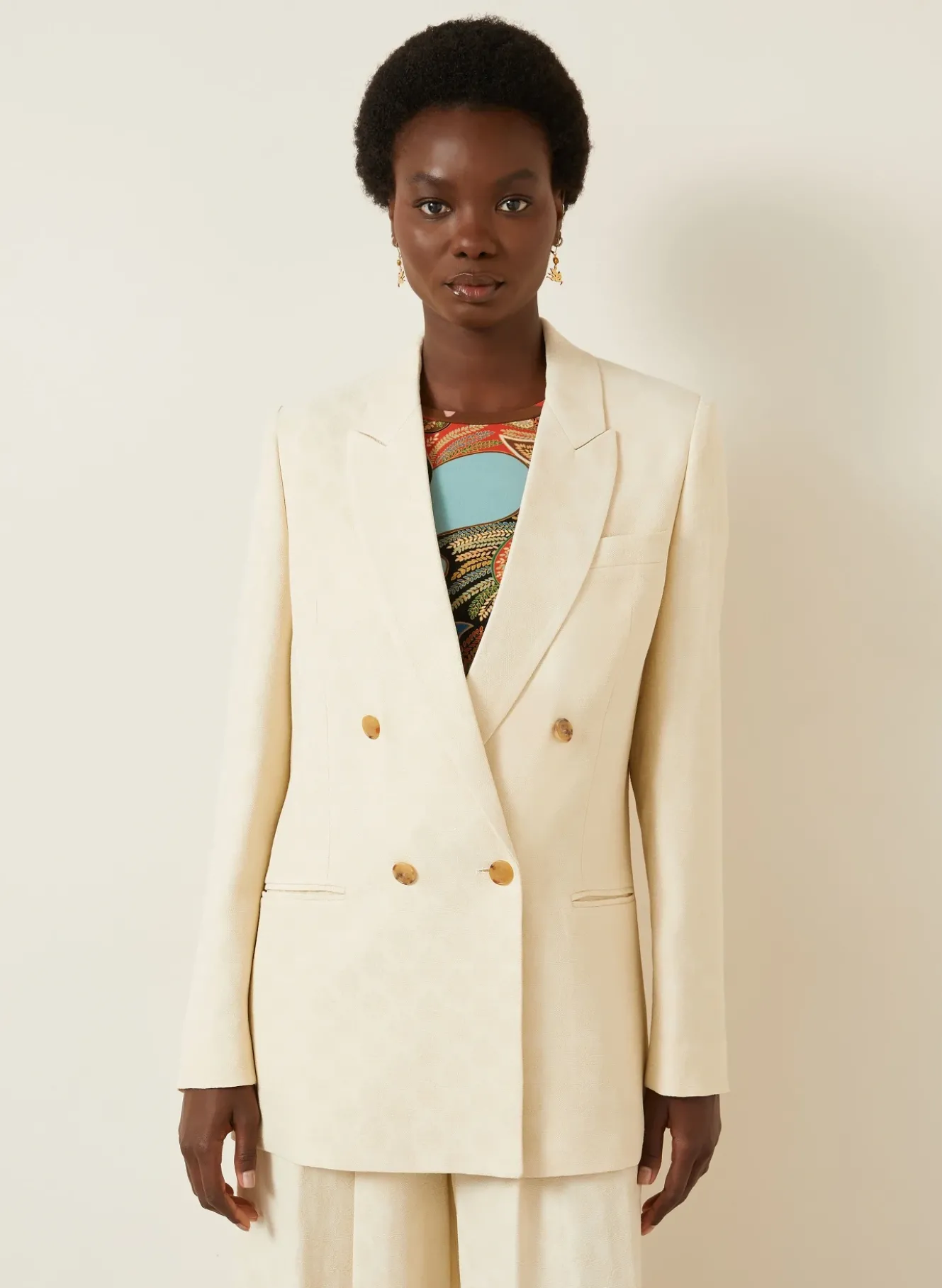 Longblazer aus Jacquard