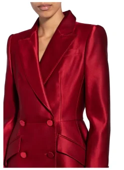 Longblazer aus Seide