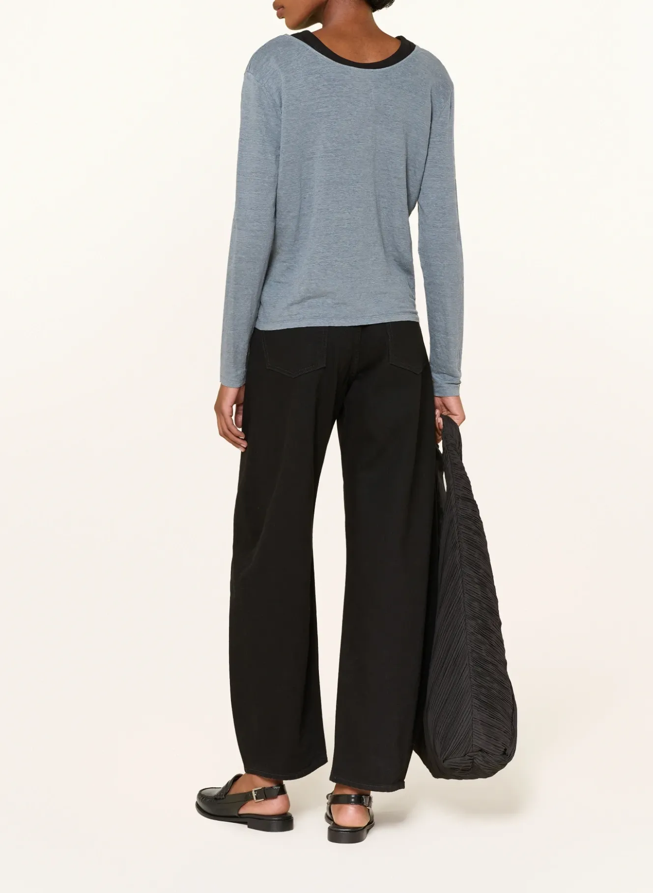 Longsleeve DUALY aus Leinen