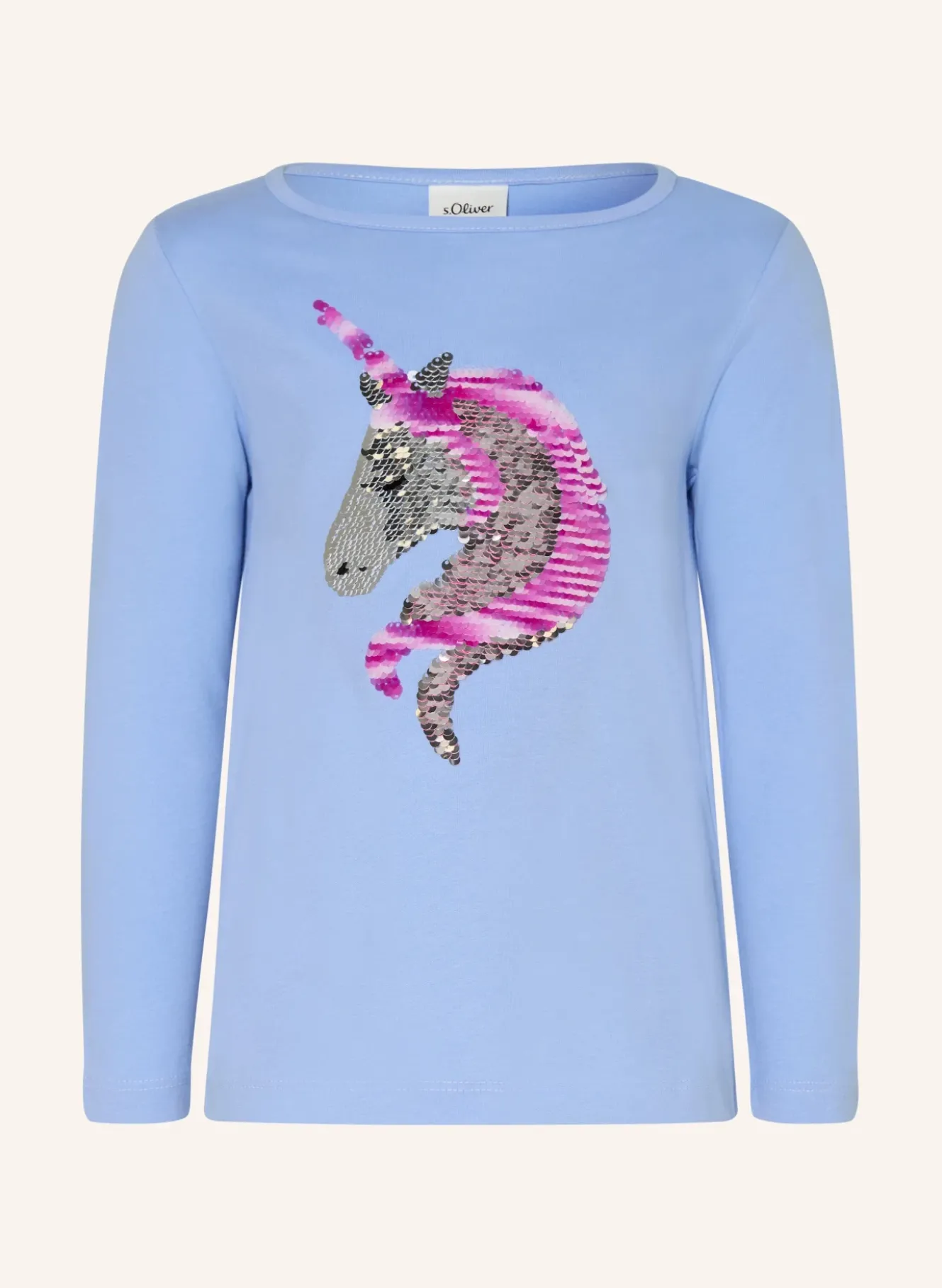Longsleeve mit Pailletten