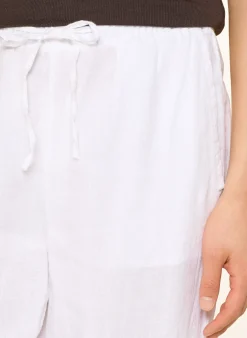 Marlenehose aus Leinen