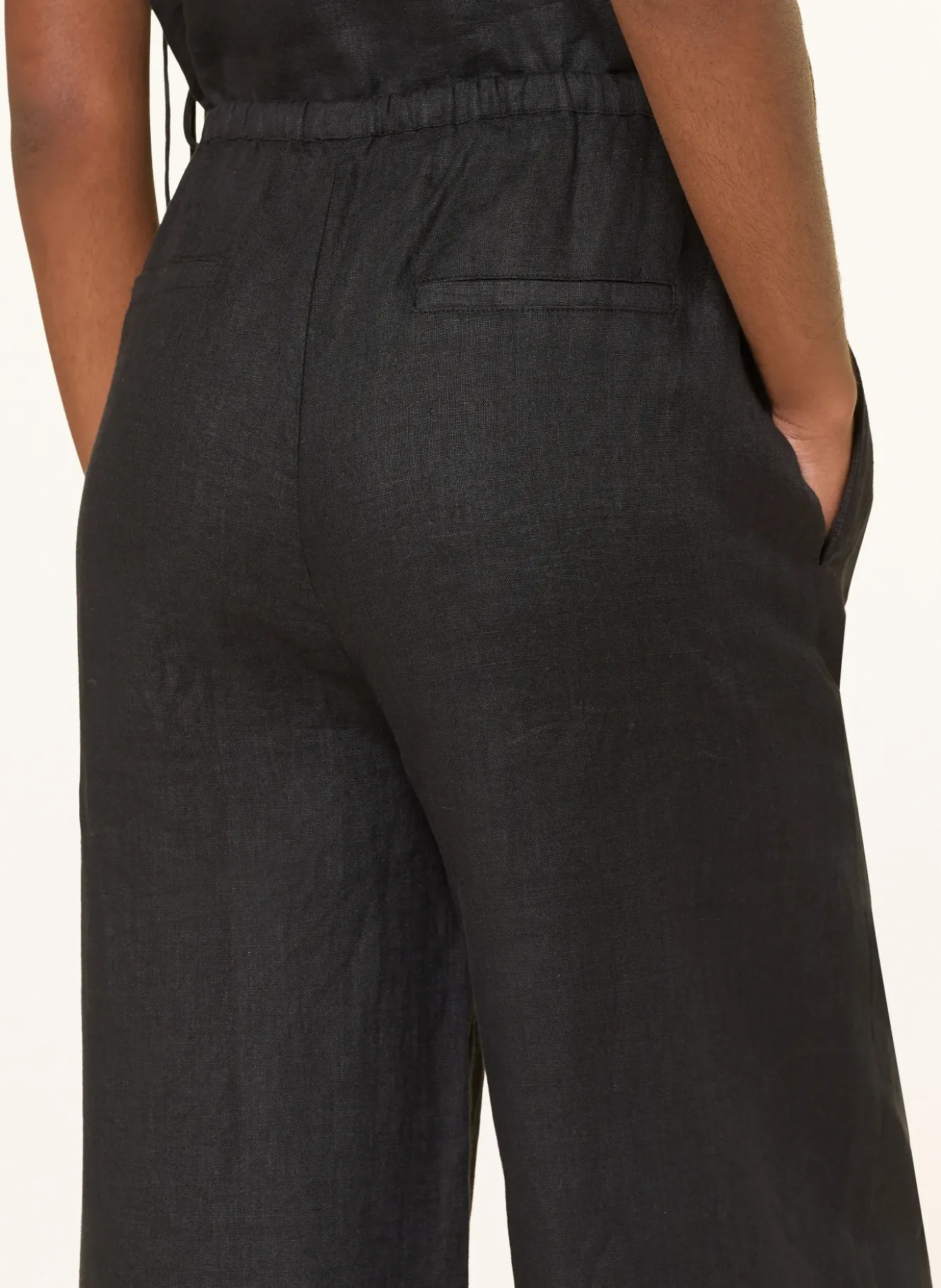 Marlenehose aus Leinen