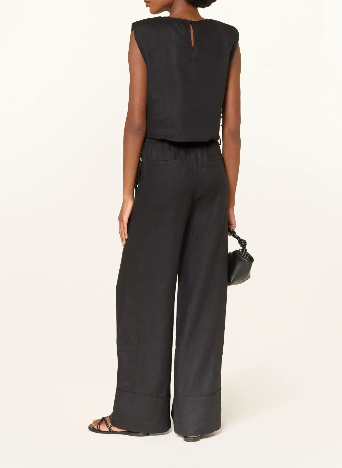 Marlenehose aus Leinen