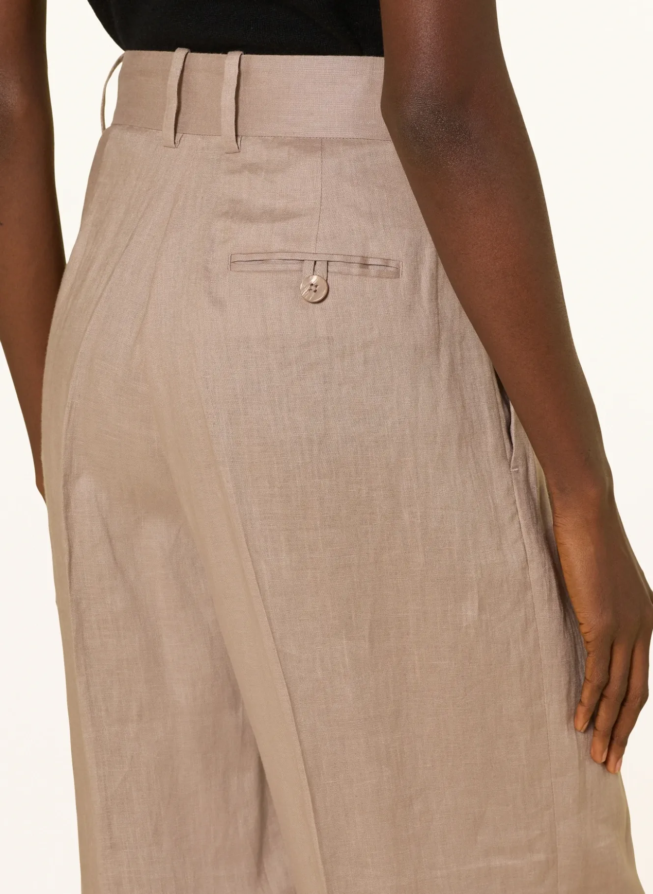Marlenehose aus Leinen