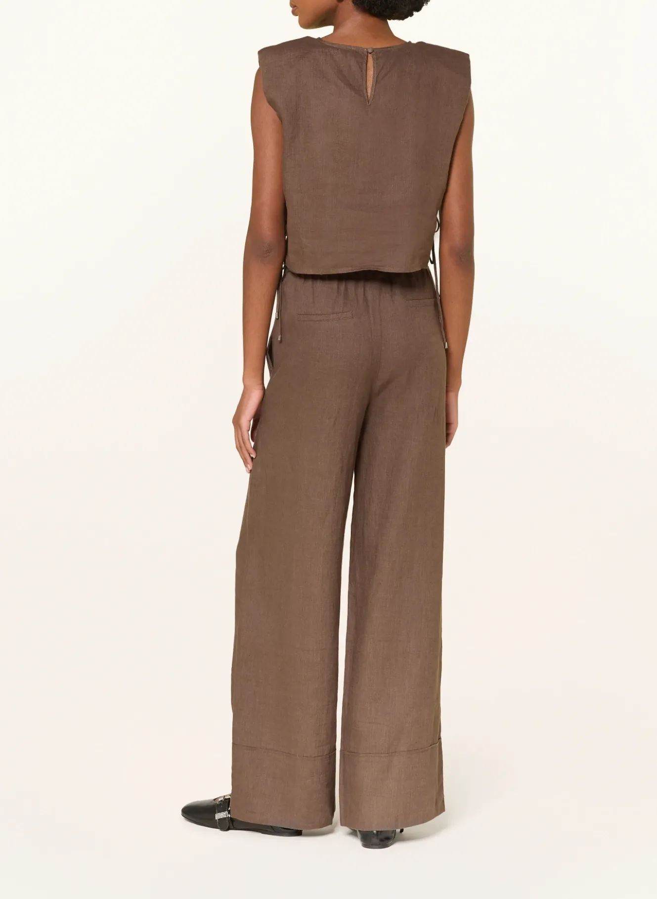 Marlenehose aus Leinen