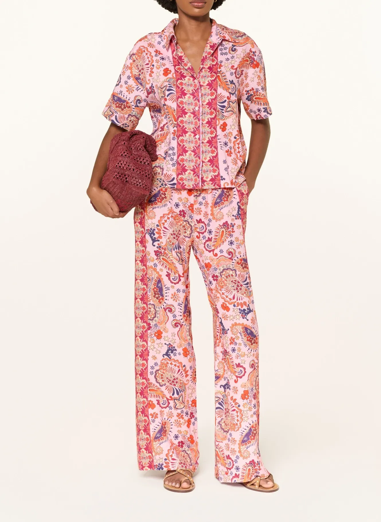 Marlenehose aus Leinen