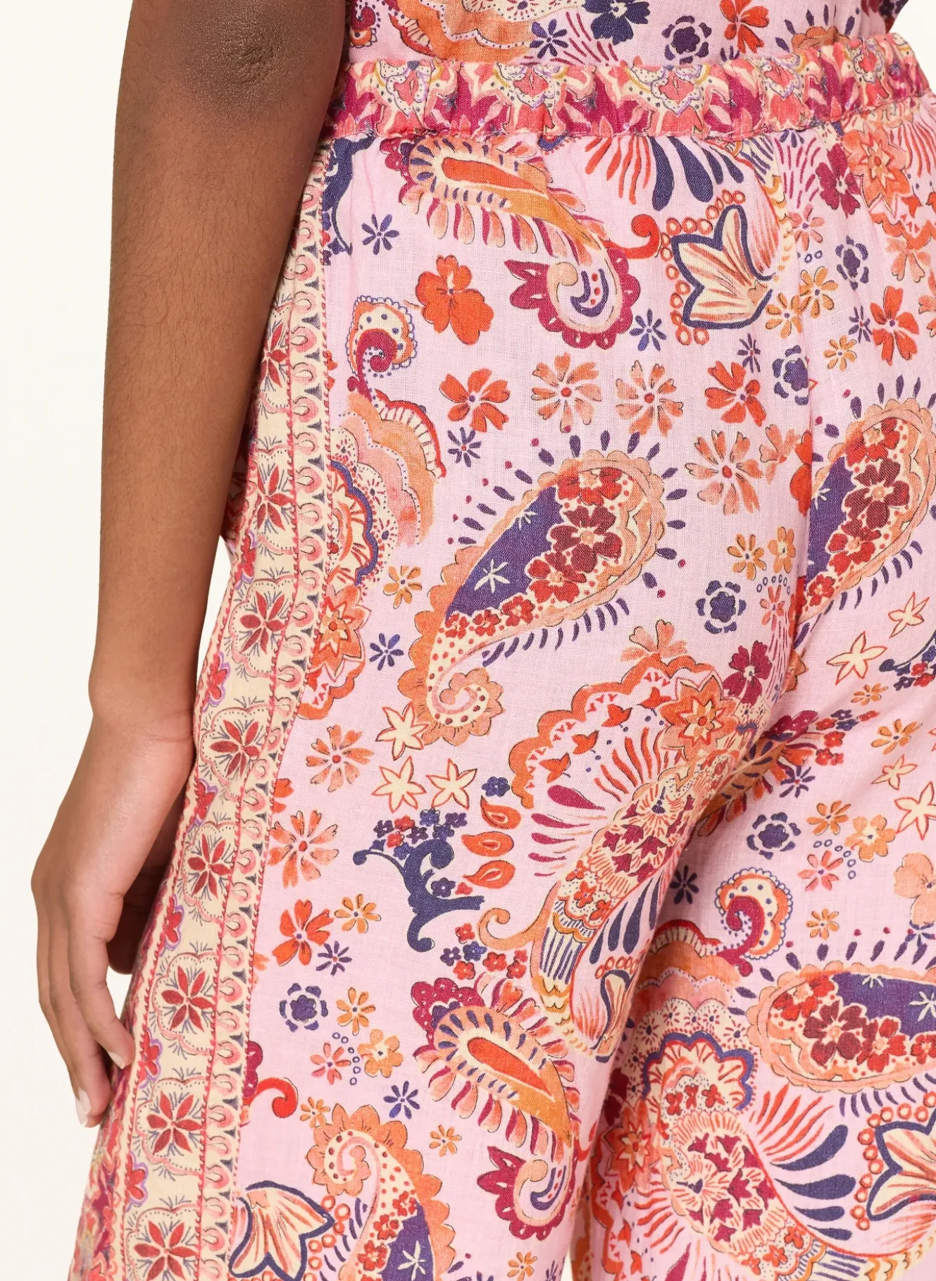 Marlenehose aus Leinen