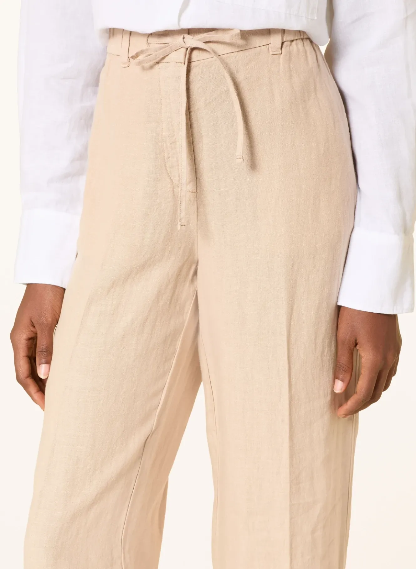 Marlenehose aus Leinen