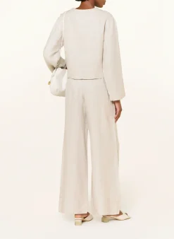 Marlenehose aus Leinen