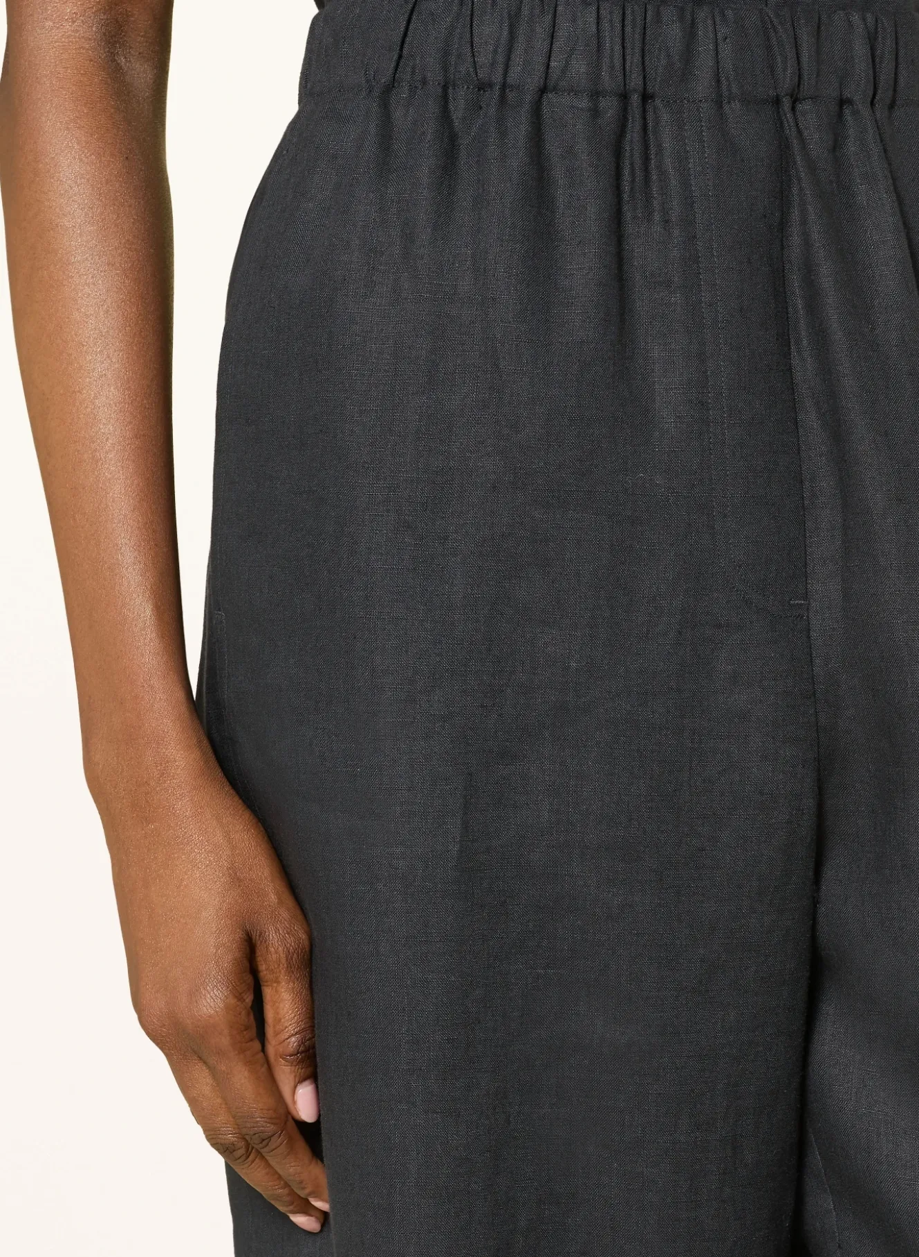 Marlenehose aus Leinen