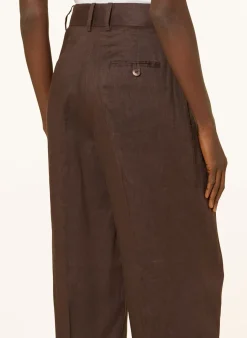 Marlenehose aus Leinen