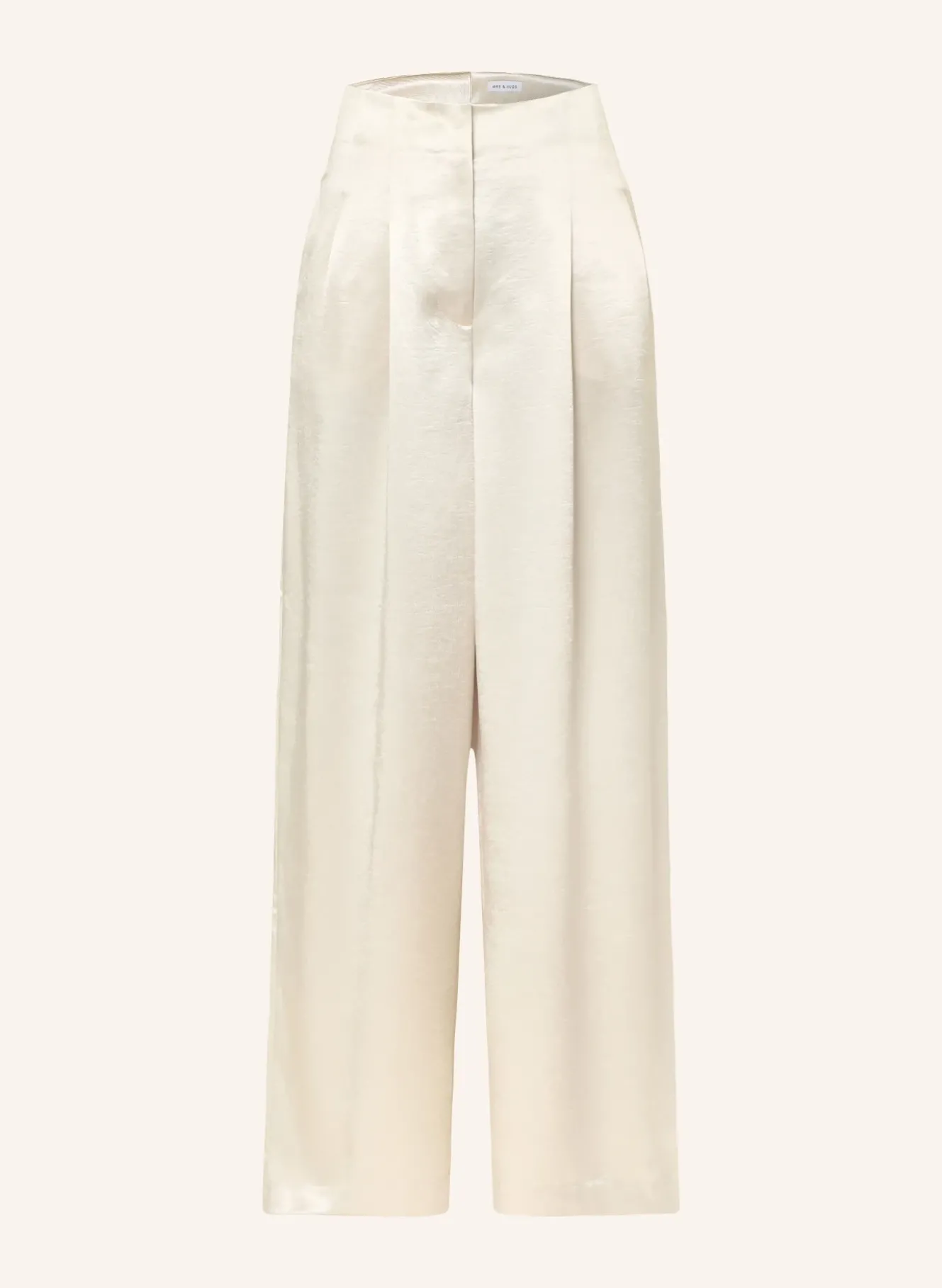 Marlenehose aus Satin