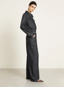 Marlenehose in Jeansoptik