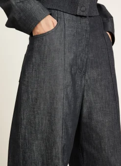 Marlenehose in Jeansoptik