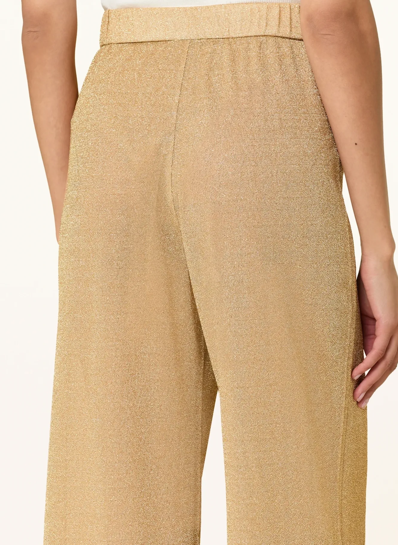 Marlenehose LUMIERE mit Glitzergarn