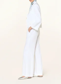 Marlenehose mit Leinen