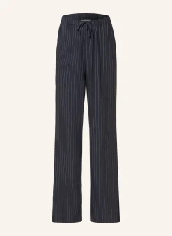 Marlenehose mit Leinen