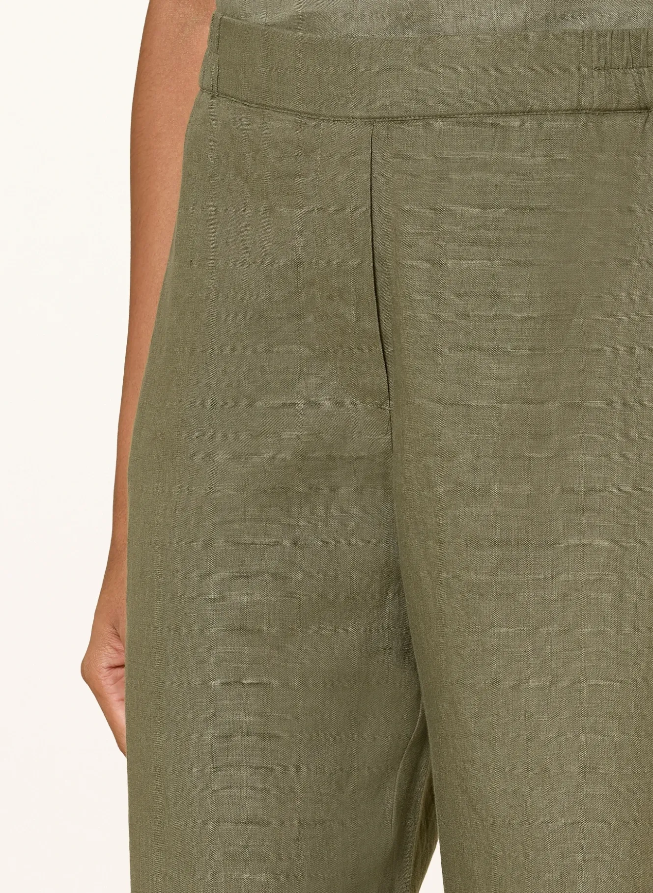 Marlenenhose ANTON aus Leinen