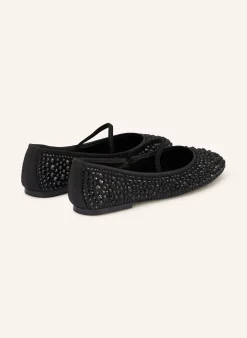 Mary-Jane-Ballerinas MAJORCA mit Schmucksteinen