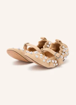 Mary-Jane-Ballerinas SUNRAYS mit Nieten