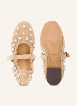 Mary-Jane-Ballerinas SUNRAYS mit Nieten