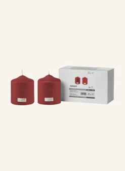 metallic Stumpenkerze CANDLE