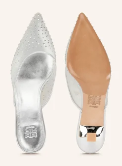 Mules mit Schmucksteinen