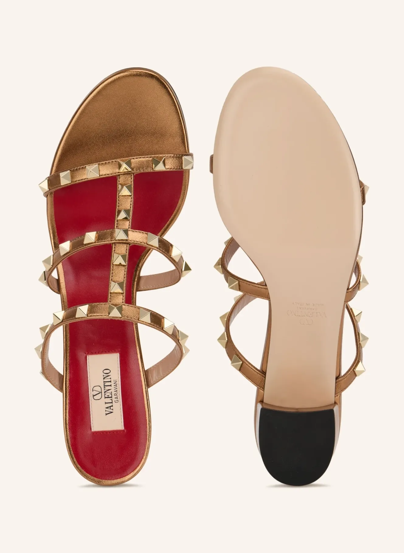 Mules ROCKSTUD mit Nieten