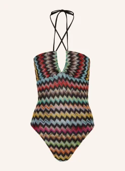 Neckholder-Badeanzug