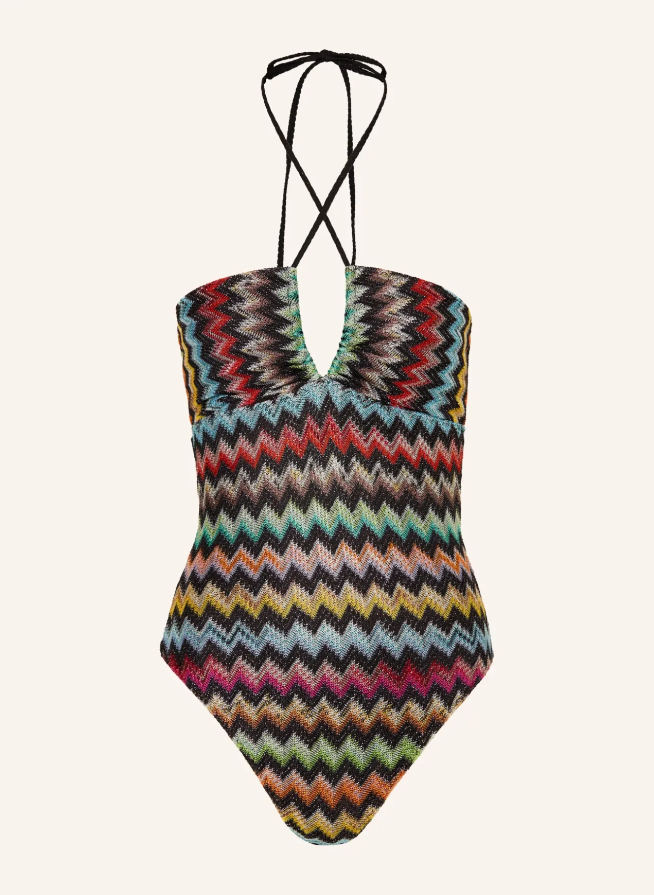 Neckholder-Badeanzug