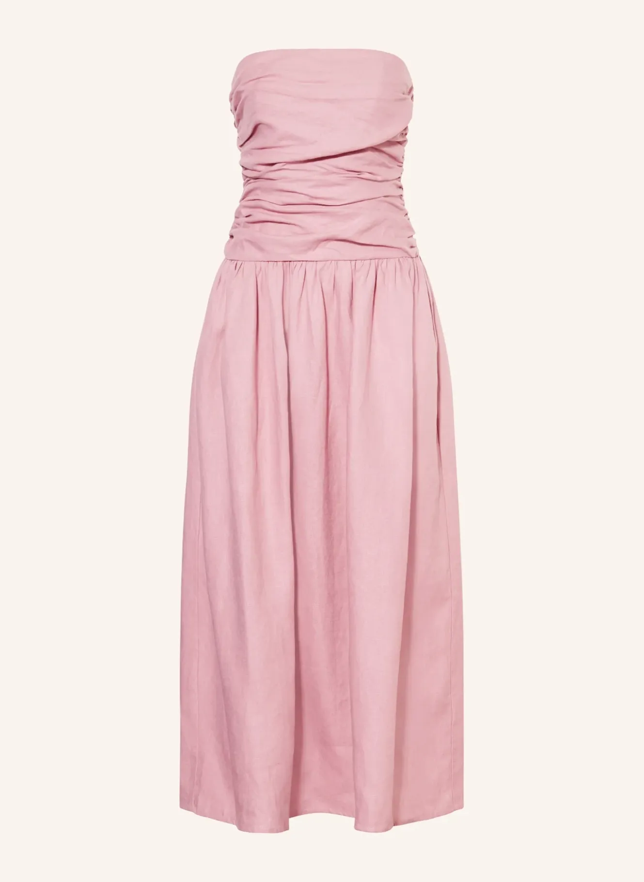 Off-Shoulder-Kleid SACHA aus Leinen