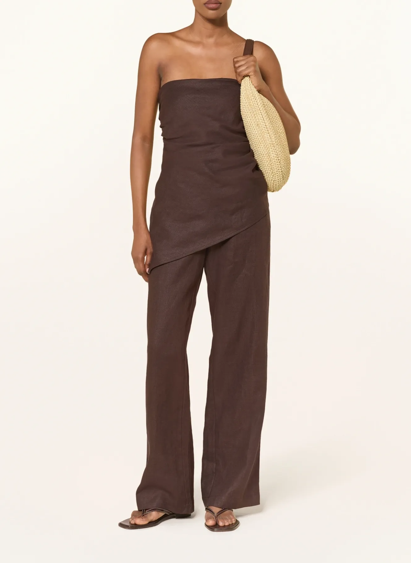 Off-Shoulder-Top NERA aus Leinen