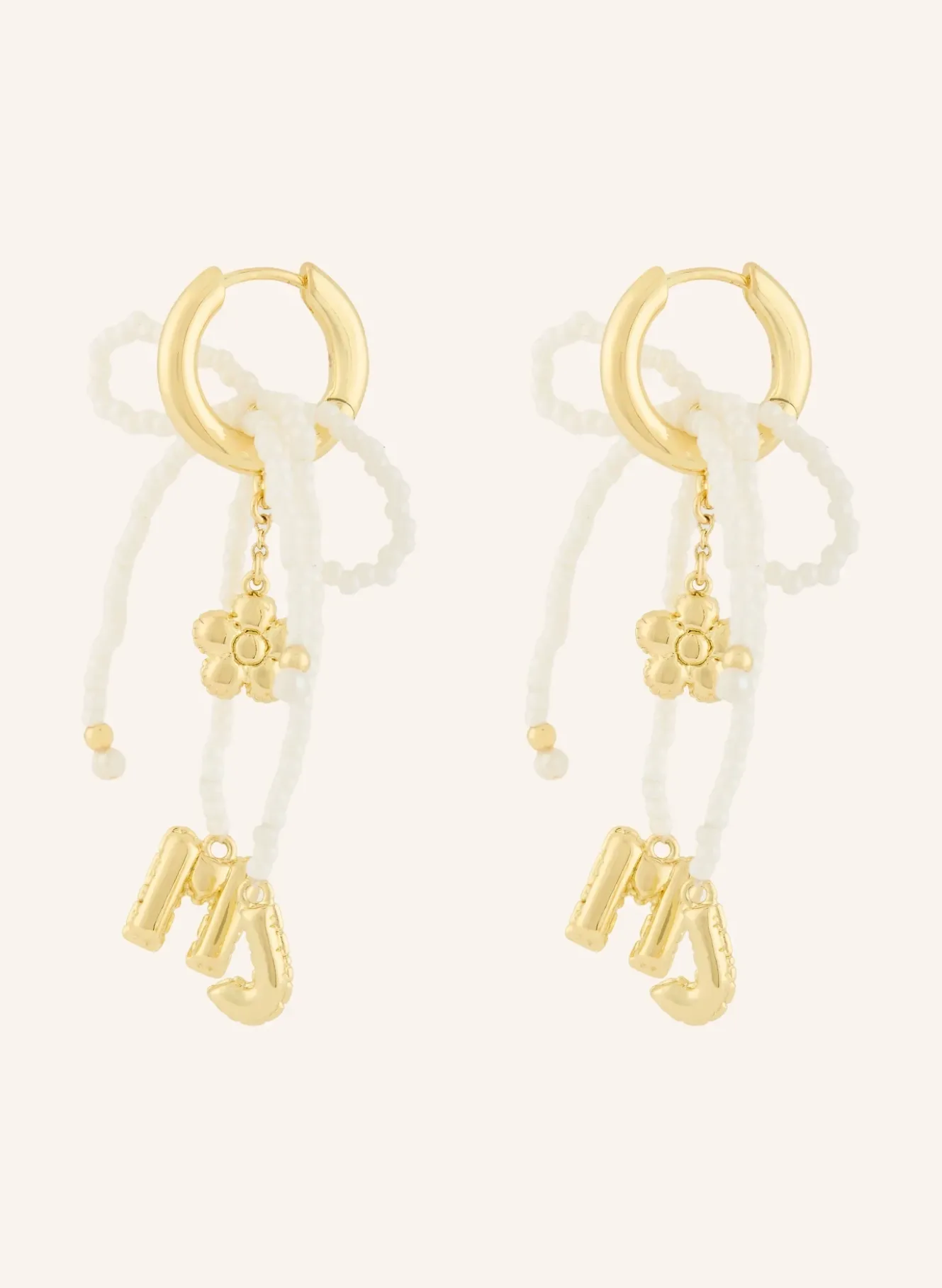 Ohrhänger THE BEADED MJ BALLON EARRINGS
