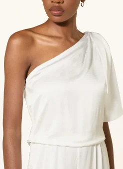 One-Shoulder-Jumpsuit aus Satin