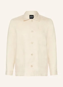 Overjacket aus Leinen
