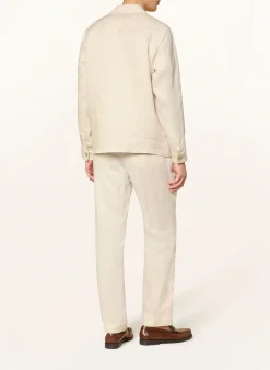 Overjacket aus Leinen