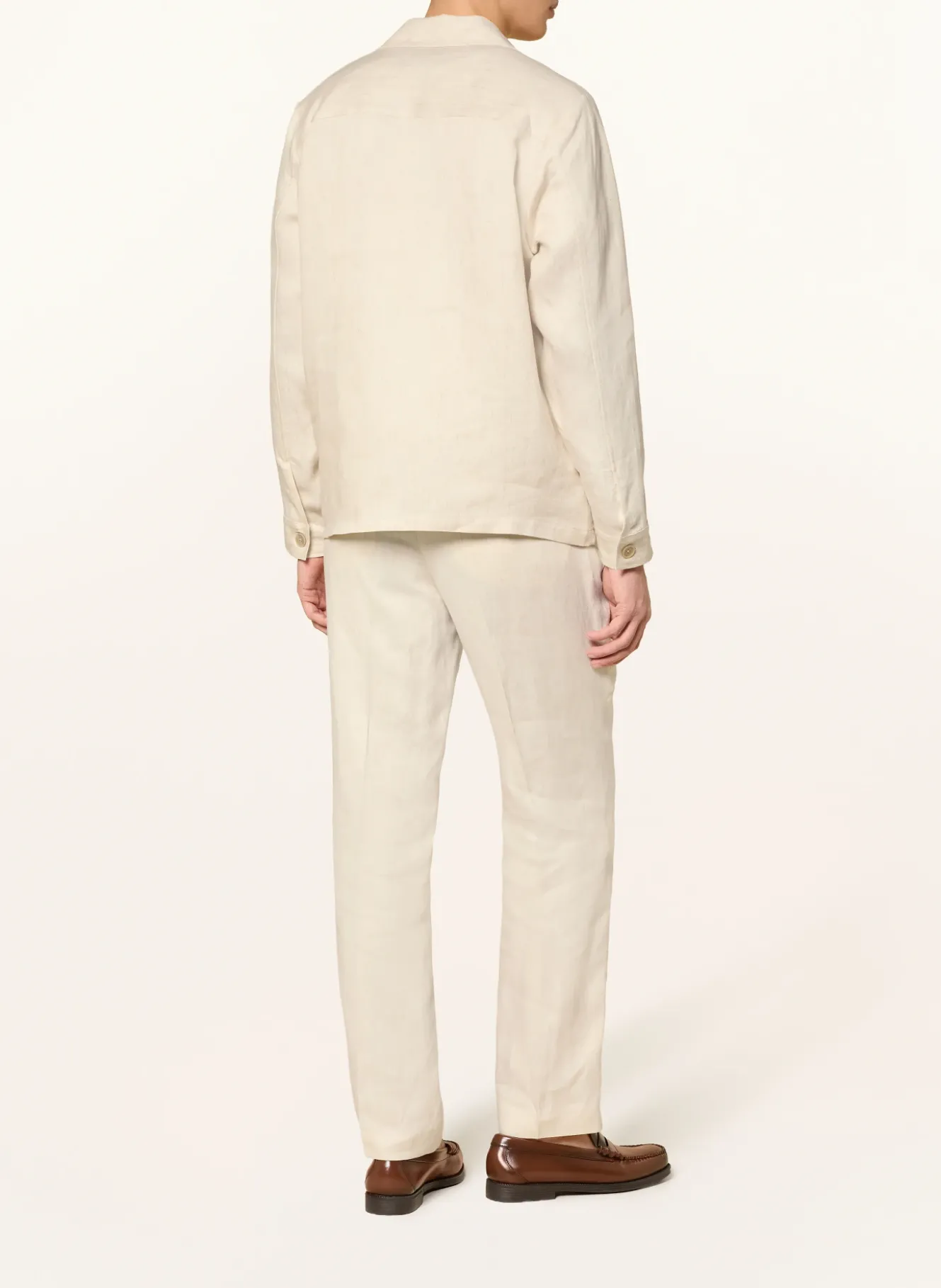Overjacket aus Leinen