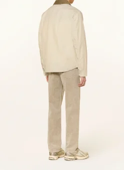 Overjacket im Materialmix