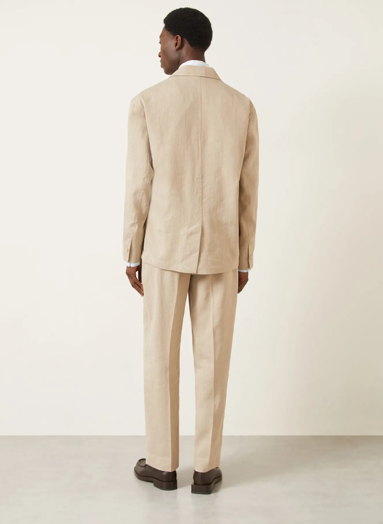 Overjacket LA VESTE PASTRO mit Leinen