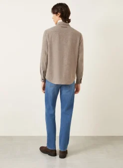 Overjacket mit Cashmere und Seide