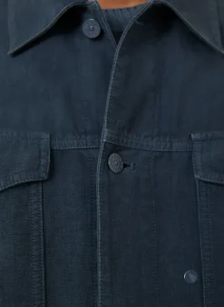 Overjacket mit Leinen
